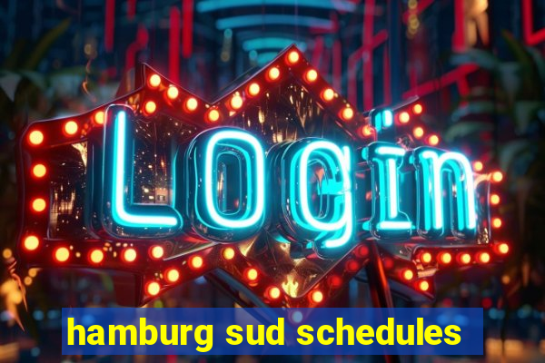 hamburg sud schedules